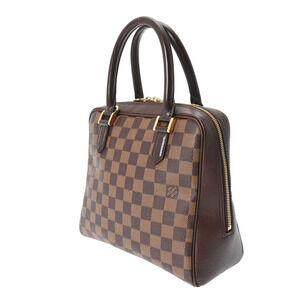Louis Vuitton Damier Brera Shoulder Brown Bag Ebene